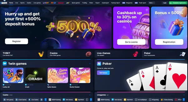 1win online casino